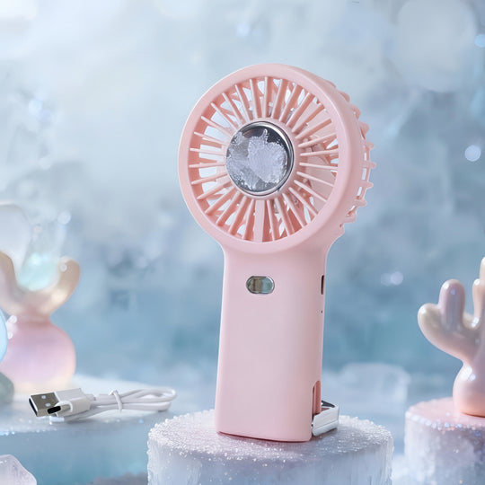 Ventilateur Portable Femme Design Élégant 5