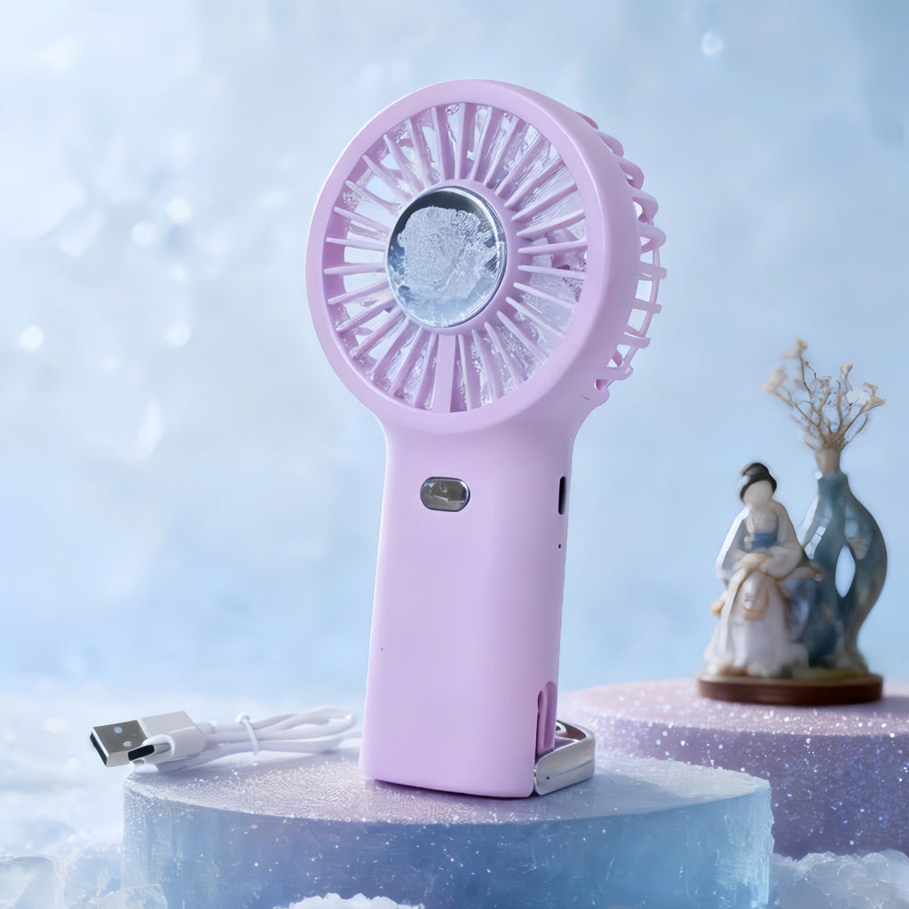 Ventilateur Portable Femme Design Élégant 7