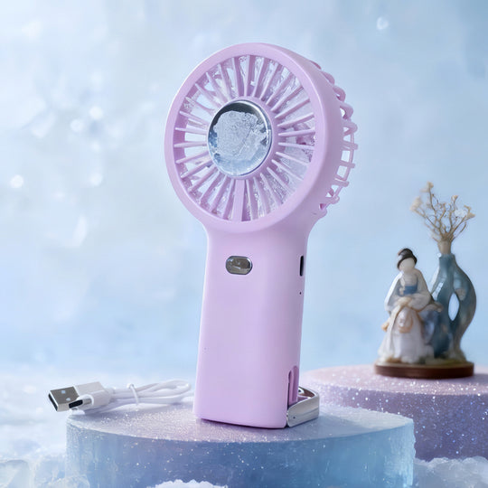 Ventilateur Portable Femme Design Élégant 7