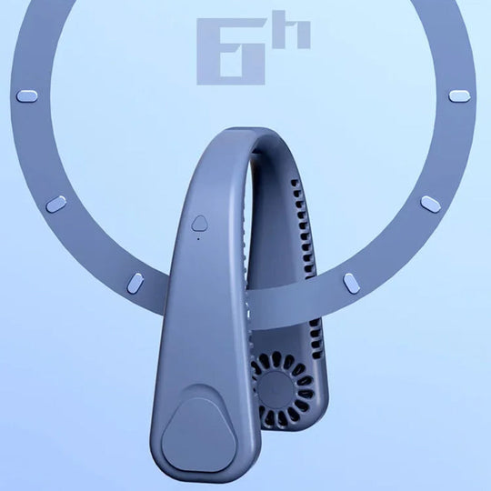 Ventilateur Portable Mains Libres Compact pour Été 7