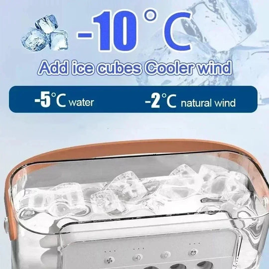 Ventilateur Portable Multifonction 3 en 1 avec Refroidisseur et Humidificateur d'Air 1