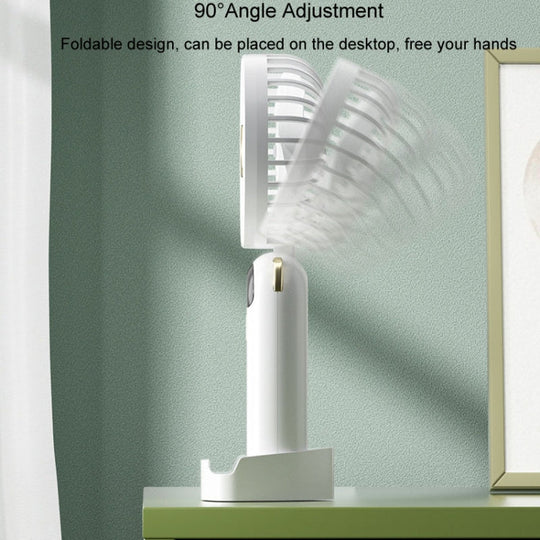 Ventilateur Portable Pliable avec Affichage Numérique et Vitesse Réglable 6