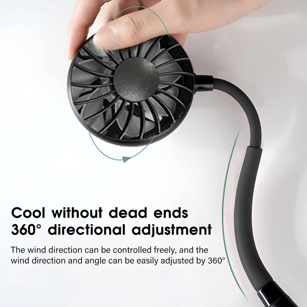 Ventilateur Portable Rechargeable À 3 Vitesses Pour Homme Et Femme 3