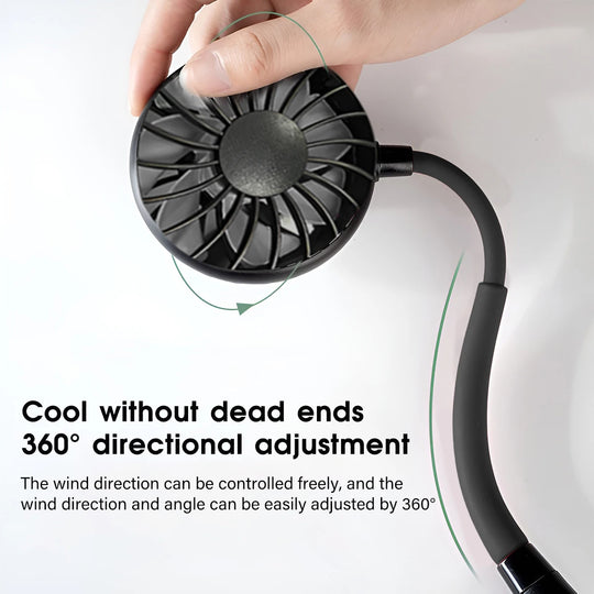 Ventilateur Portable Rechargeable À 3 Vitesses Pour Homme Et Femme 3