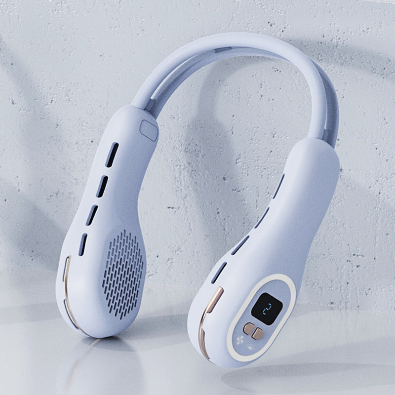 Ventilateur Portable Rechargeable Avec Écran LCD Silencieux 6