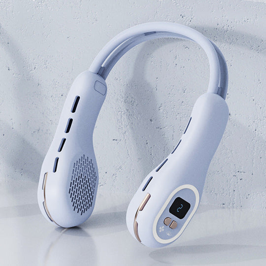 Ventilateur Portable Rechargeable Avec Écran LCD Silencieux 6