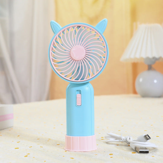 Ventilateur Portable Rechargeable Compact Design Animal Mignon 7