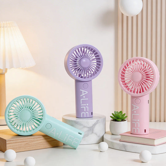 Ventilateur Portable Rechargeable Compact avec Fonction Silencieuse 1