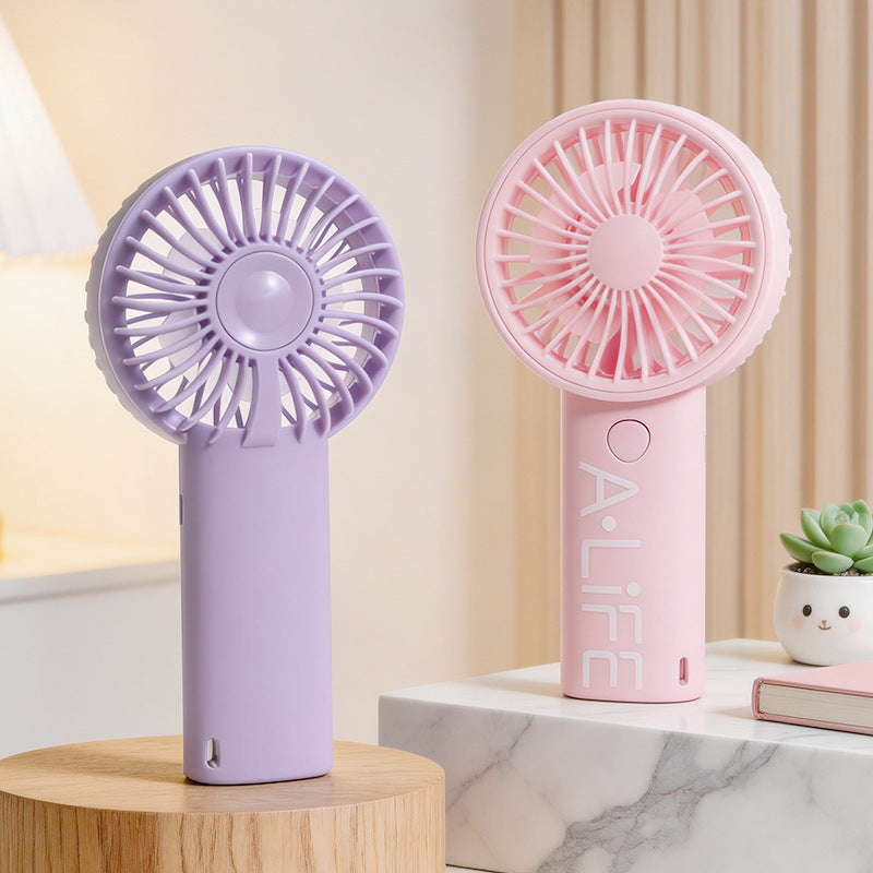 Ventilateur Portable Rechargeable Compact avec Fonction Silencieuse 2