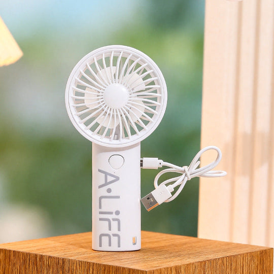 Ventilateur Portable Rechargeable Compact avec Fonction Silencieuse 3