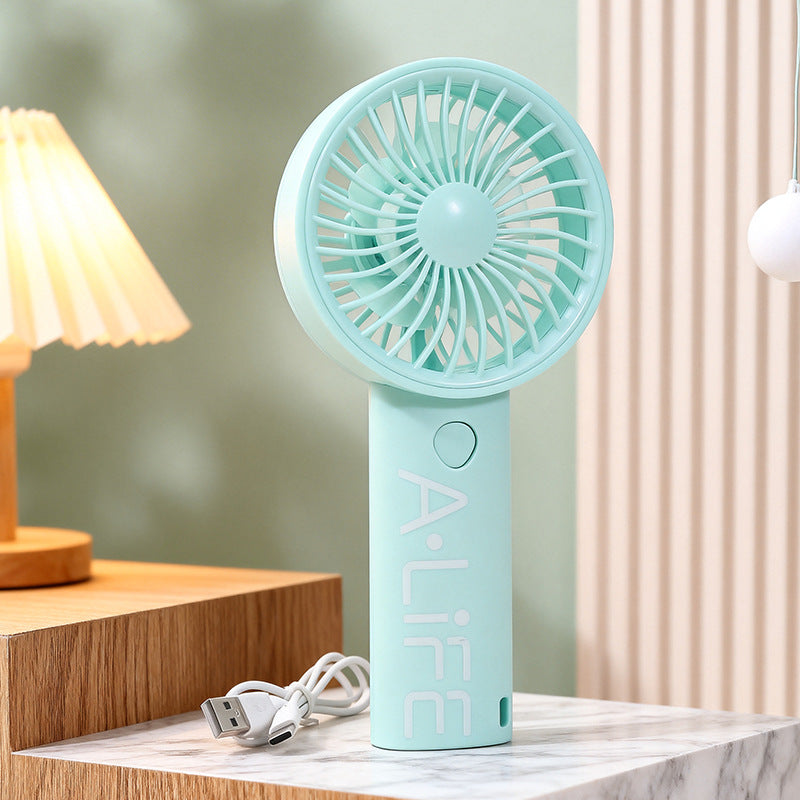Ventilateur Portable Rechargeable Compact avec Fonction Silencieuse 6