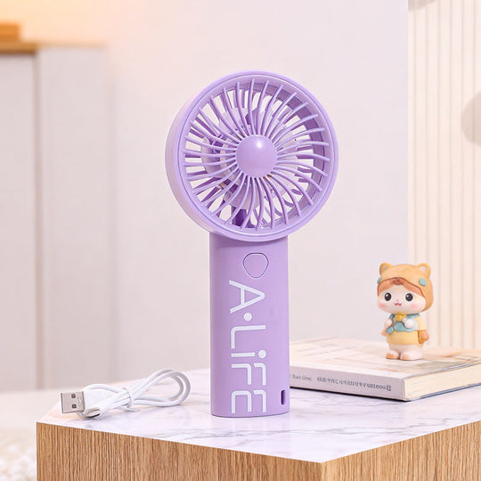 Ventilateur Portable Rechargeable Compact avec Fonction Silencieuse 8