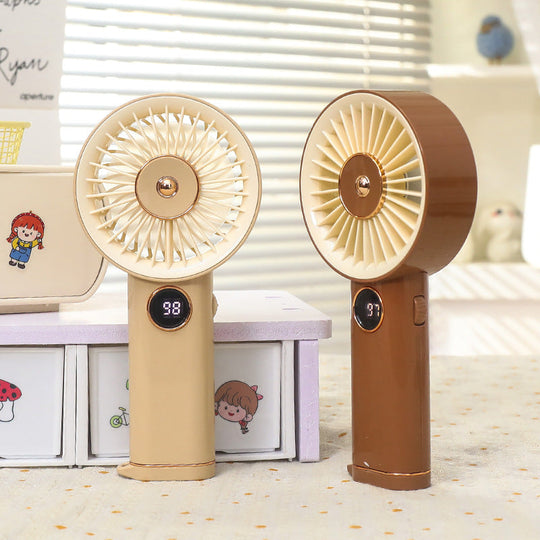Ventilateur Portable Rechargeable Compact avec Vitesse Variable 2