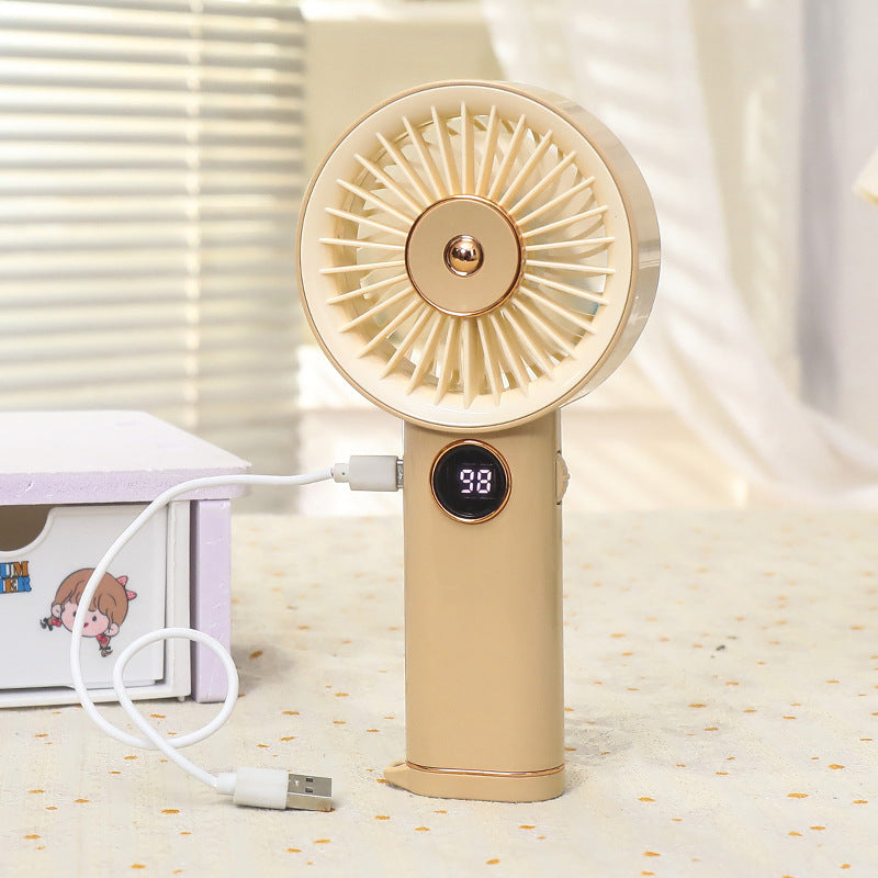 Ventilateur Portable Rechargeable Compact avec Vitesse Variable 4