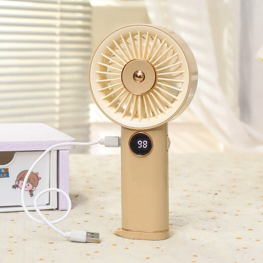 Ventilateur Portable Rechargeable Compact avec Vitesse Variable 4