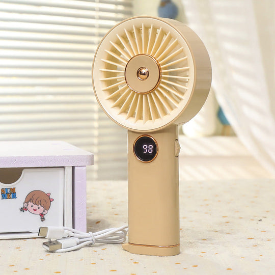 Ventilateur Portable Rechargeable Compact avec Vitesse Variable 6