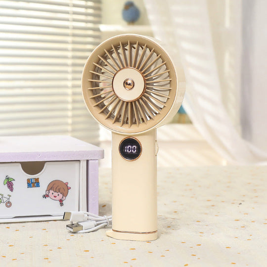 Ventilateur Portable Rechargeable Compact avec Vitesse Variable 7