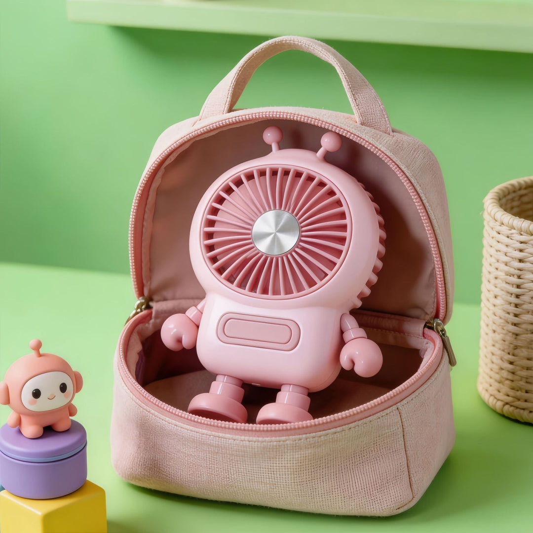Ventilateur Portable Rechargeable Compact et Silencieux 1