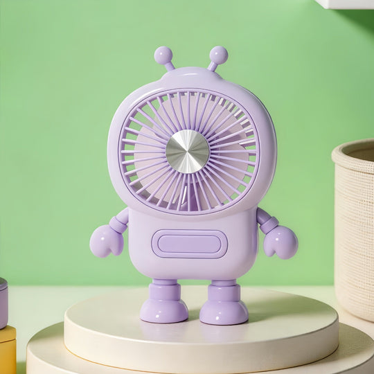 Ventilateur Portable Rechargeable Compact et Silencieux 7