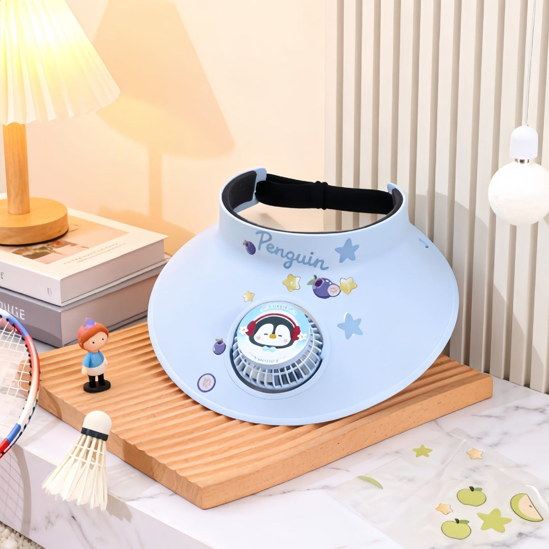 Ventilateur Portable Rechargeable Design Amusant Pour Femme 5