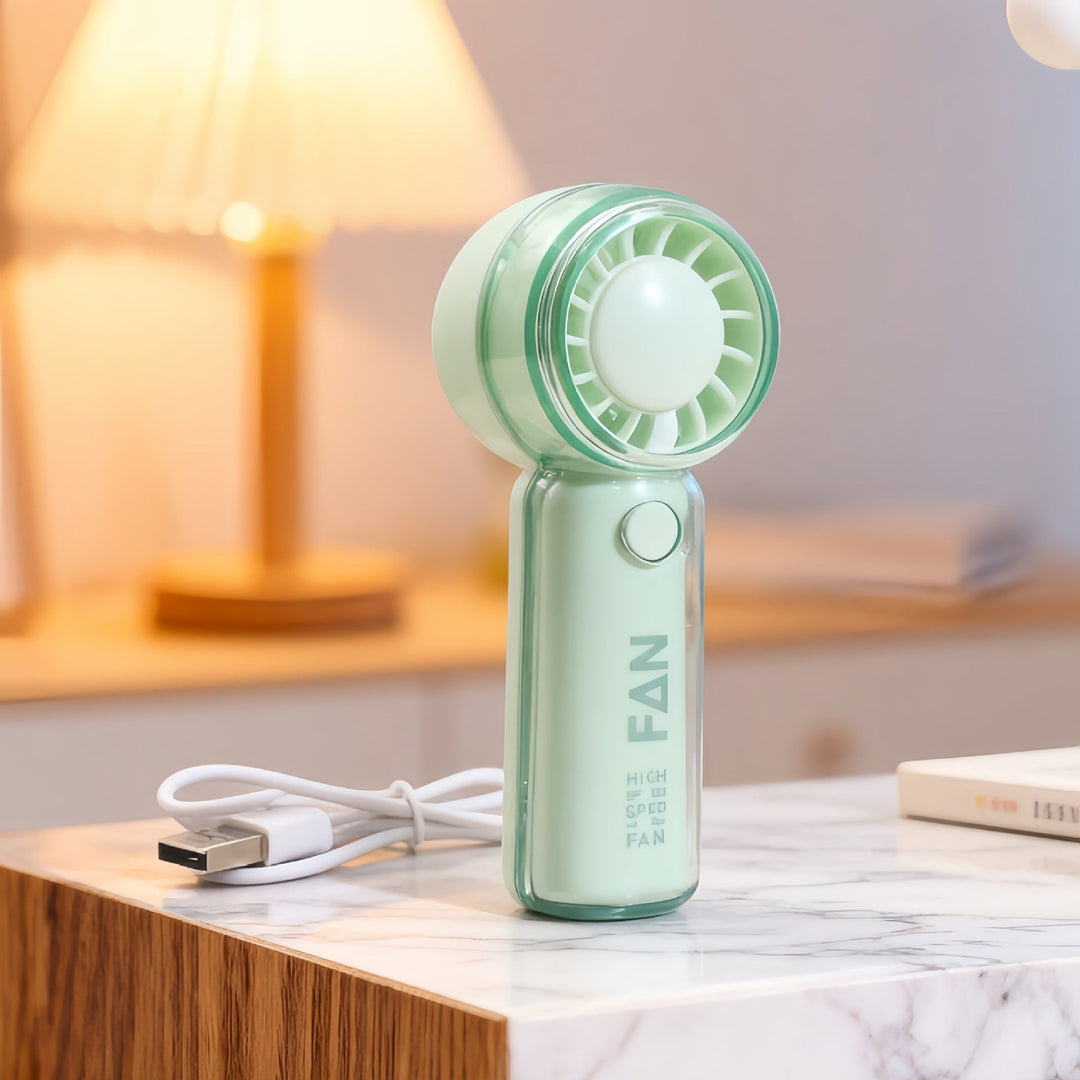 Ventilateur Portable Rechargeable Design Animaux Compact et Pratique 7