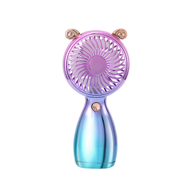 Ventilateur Portable Rechargeable Design Grenouille Compact et Pratique 3