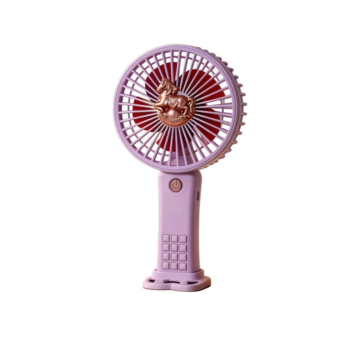 Ventilateur Portable Rechargeable Design Licorne pour Femmes 0