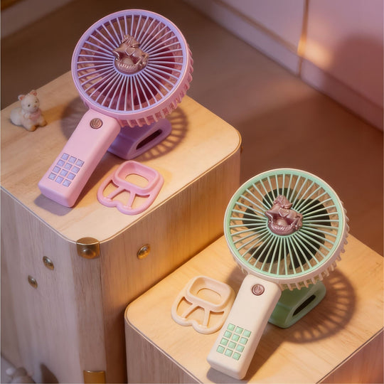Ventilateur Portable Rechargeable Design Licorne pour Femmes 1