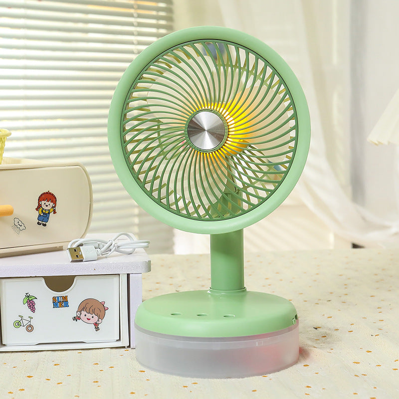 Ventilateur Portable Rechargeable Design Moderne Pour Femme 0