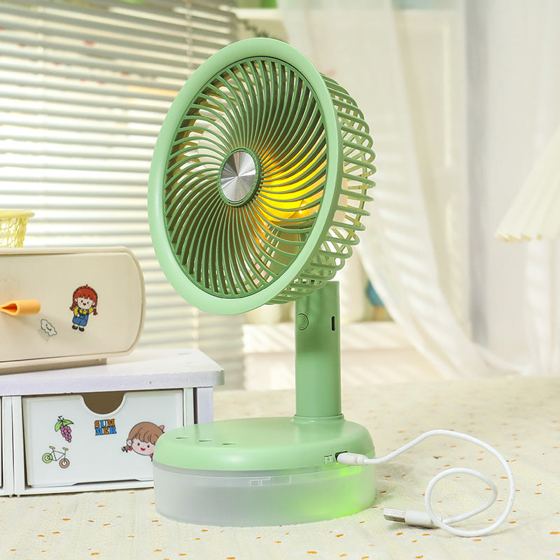 Ventilateur Portable Rechargeable Design Moderne Pour Femme 4
