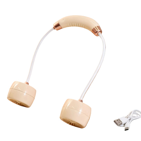 Ventilateur Portable Rechargeable Flexible Pour Femme 0
