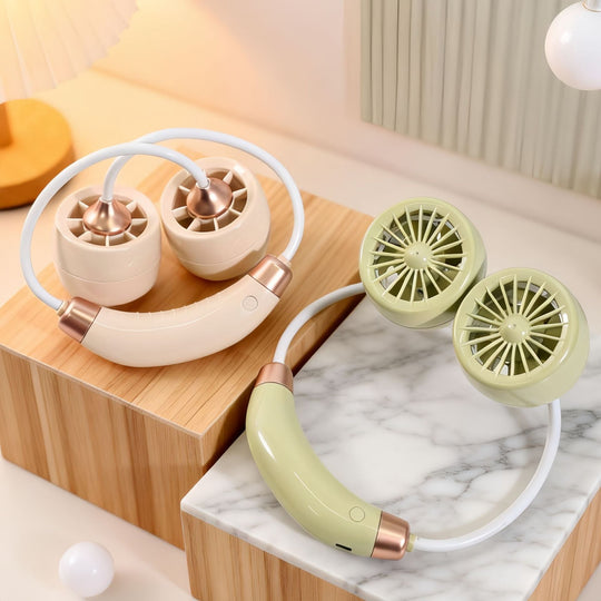Ventilateur Portable Rechargeable Flexible Pour Femme 1