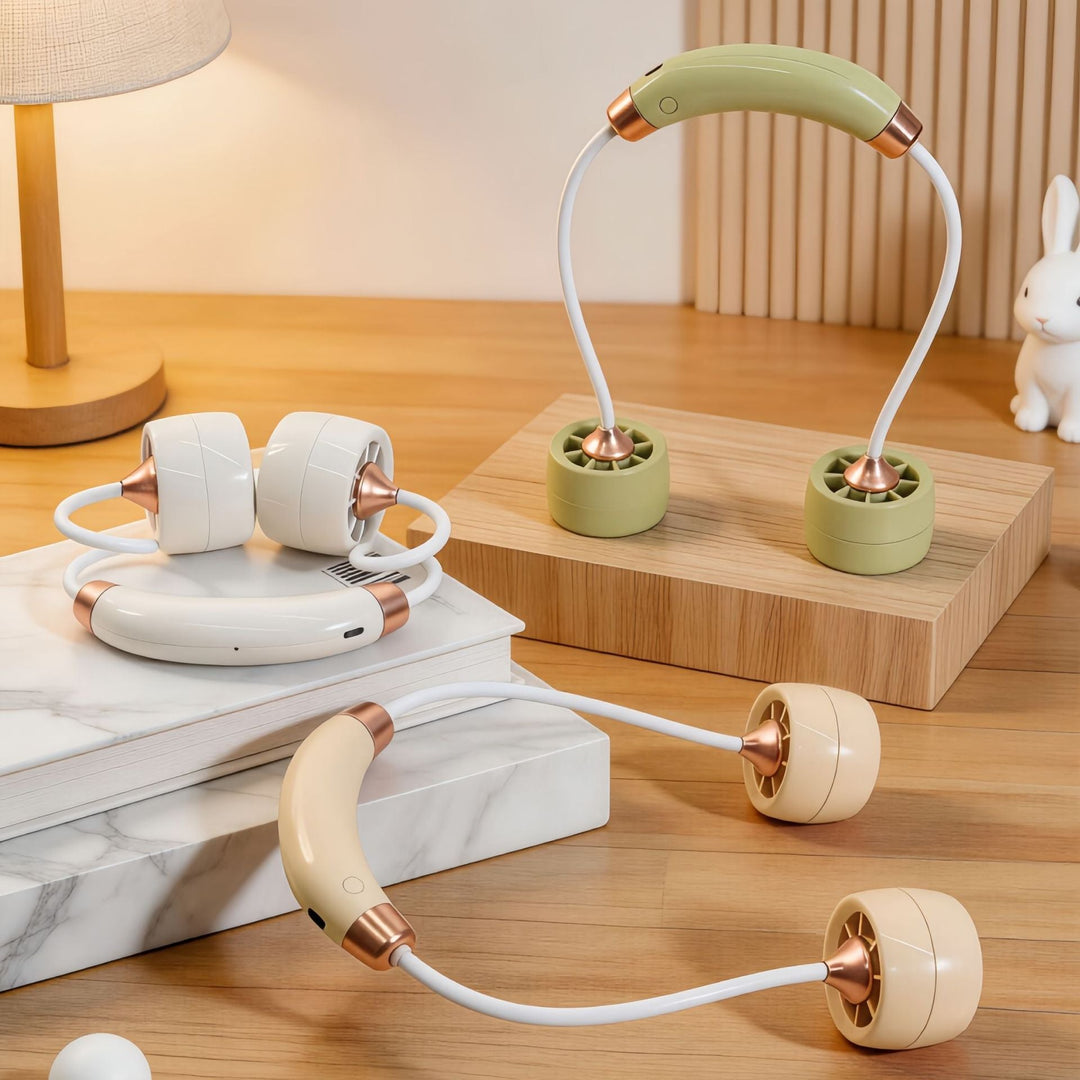 Ventilateur Portable Rechargeable Flexible Pour Femme 2