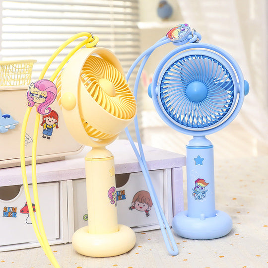Ventilateur Portable Rechargeable Flexible Pour Unisexe 2
