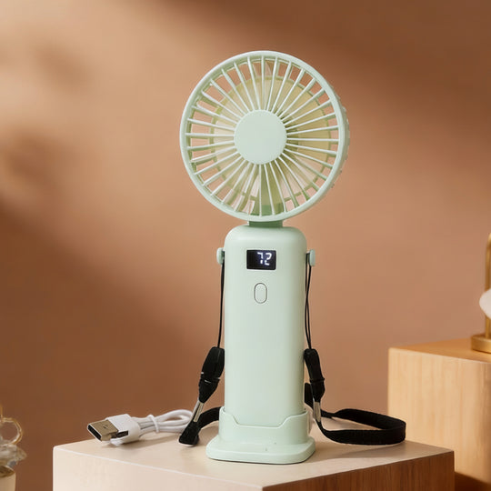 Ventilateur Portable Rechargeable Léger avec Design Ergonomique 5