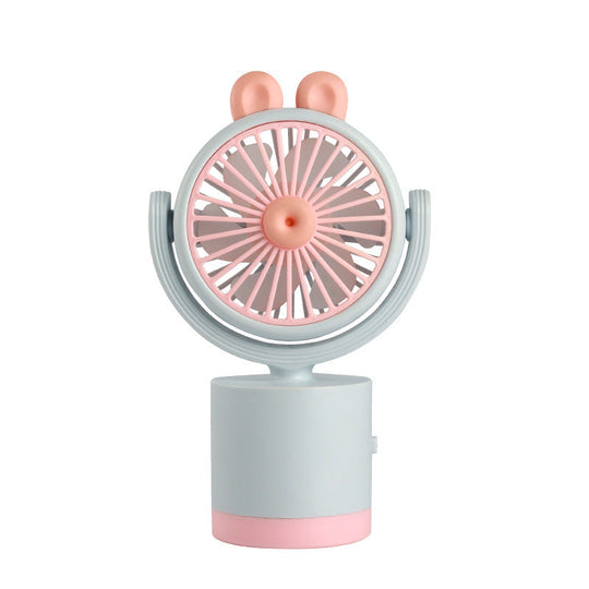 Ventilateur Portable Rechargeable Mignon Compact pour Femme 0