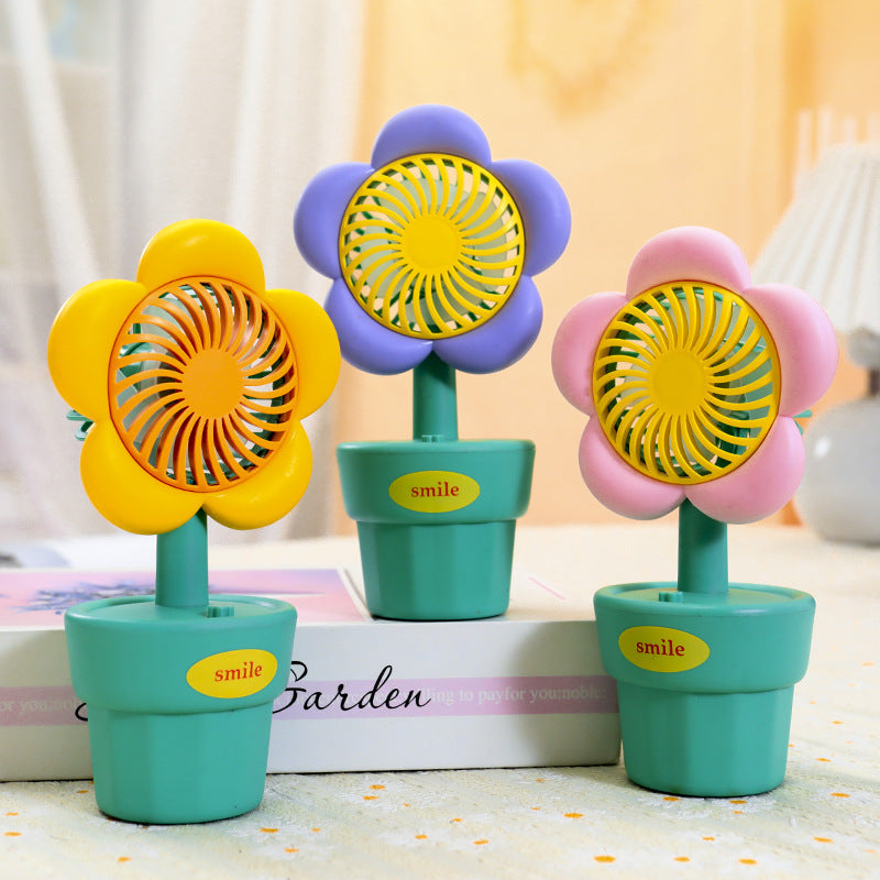 Ventilateur Portable Rechargeable Mignon Compact pour Femme 1