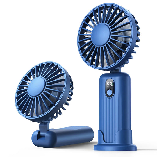 Ventilateur Portable Rechargeable Pliable Multifonction Pour Homme et Femme 12