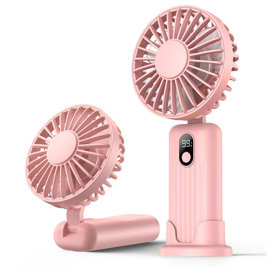 Ventilateur Portable Rechargeable Pliable Multifonction Pour Homme et Femme 14