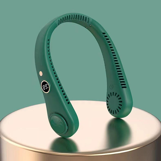 Ventilateur Portable Rechargeable Unisexe à 5 Vitesses avec Design Mains Libres 10