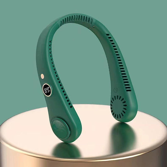 Ventilateur Portable Rechargeable Unisexe à 5 Vitesses avec Design Mains Libres 10