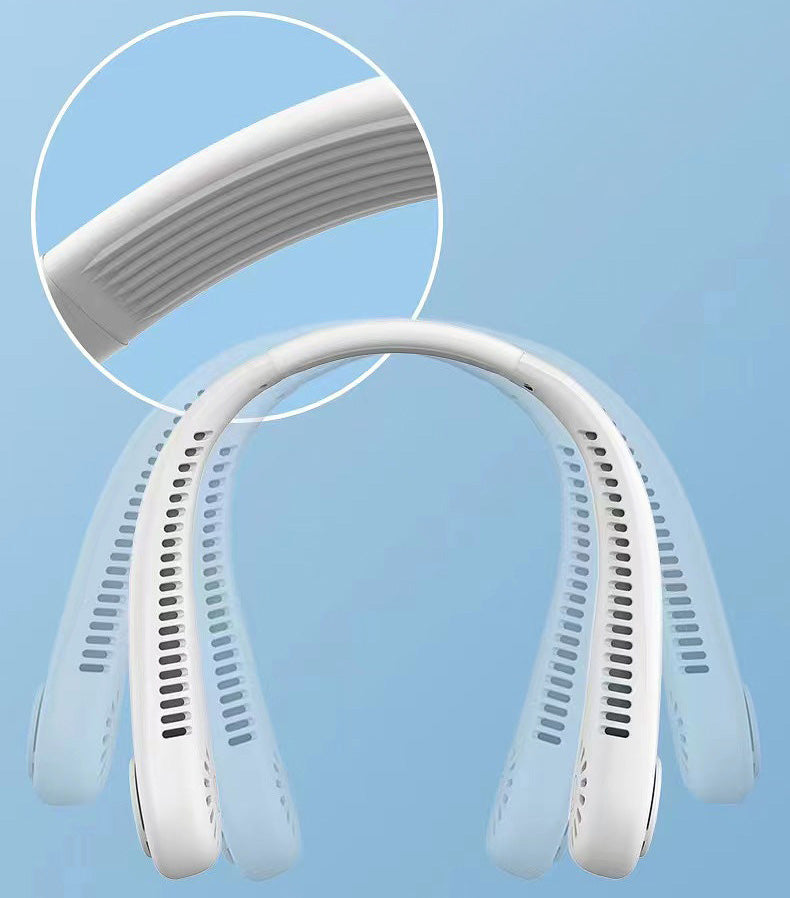 Ventilateur Portable Rechargeable Unisexe à 5 Vitesses avec Design Mains Libres 6