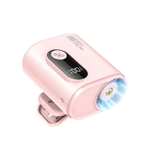 Ventilateur Portable Rechargeable à Pince Compact avec Plusieurs Vitesses 0