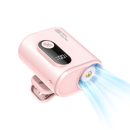 Ventilateur Portable Rechargeable à Pince Compact avec Plusieurs Vitesses 1