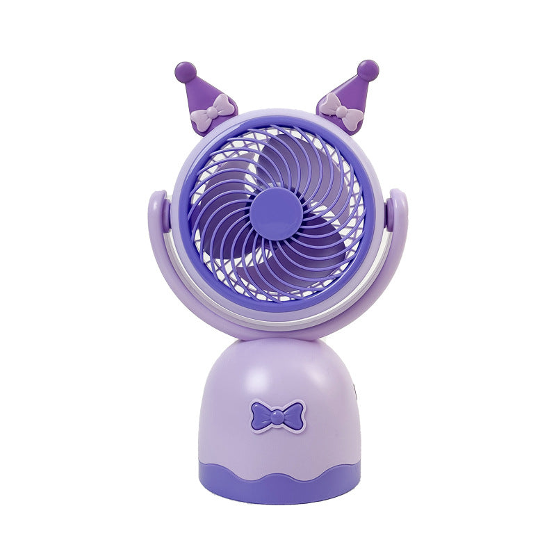 Ventilateur Portable Rechargeable avec Design Original et Réglages de Vitesse 0
