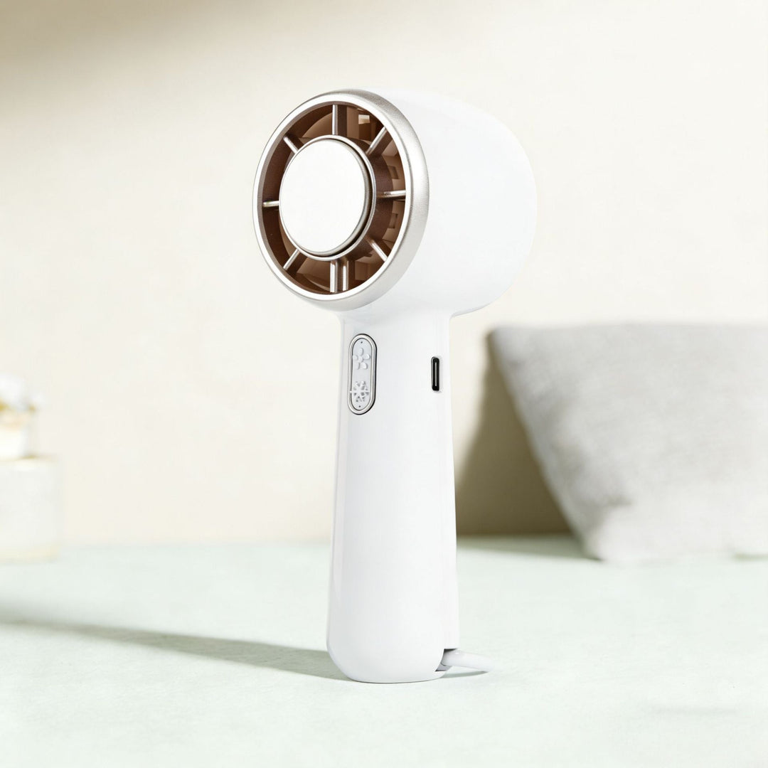 Ventilateur Portable Rechargeable avec Inclinaison Réglable 0