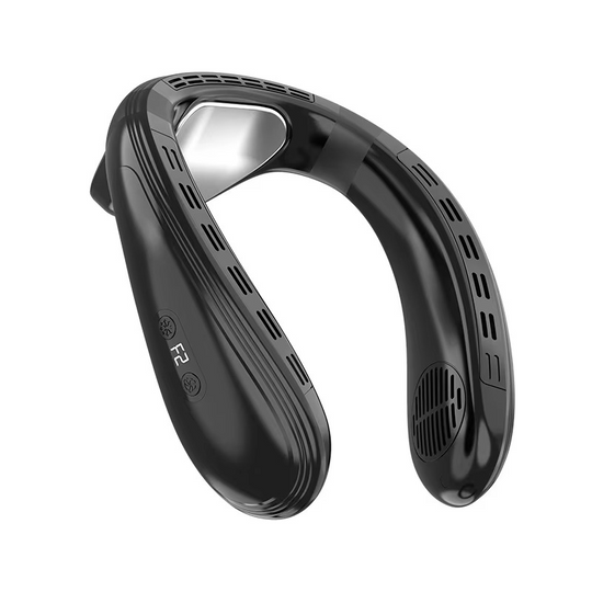 Ventilateur Portable Rechargeable pour le Cou avec Système d'Air Froid Turbo 0