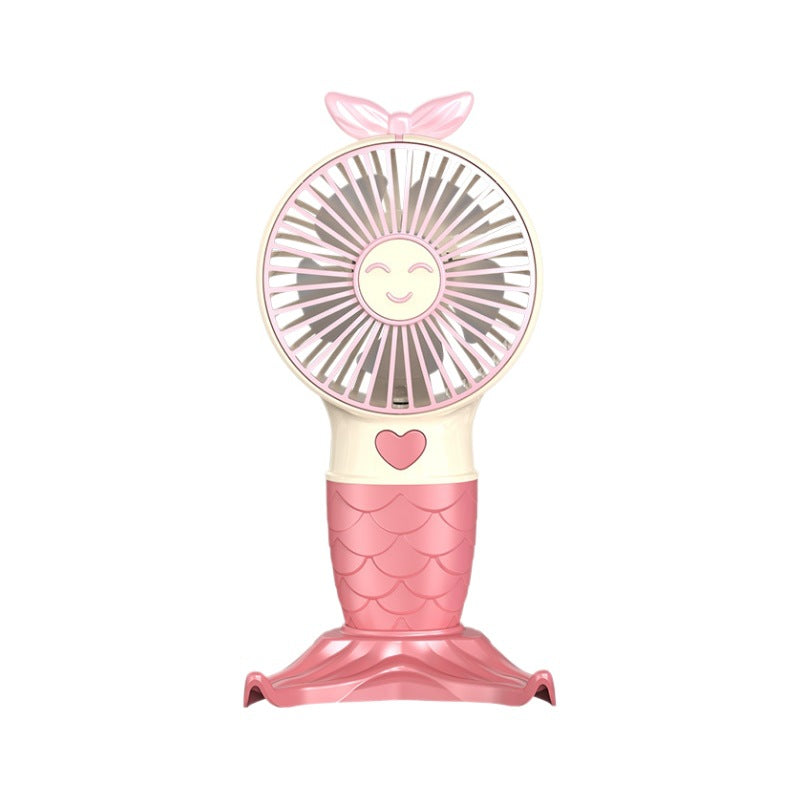 Ventilateur Portable Sirène Compact Rechargeable Avec Vitesse Ajustable 1