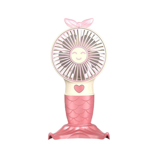 Ventilateur Portable Sirène Compact Rechargeable Avec Vitesse Ajustable 1