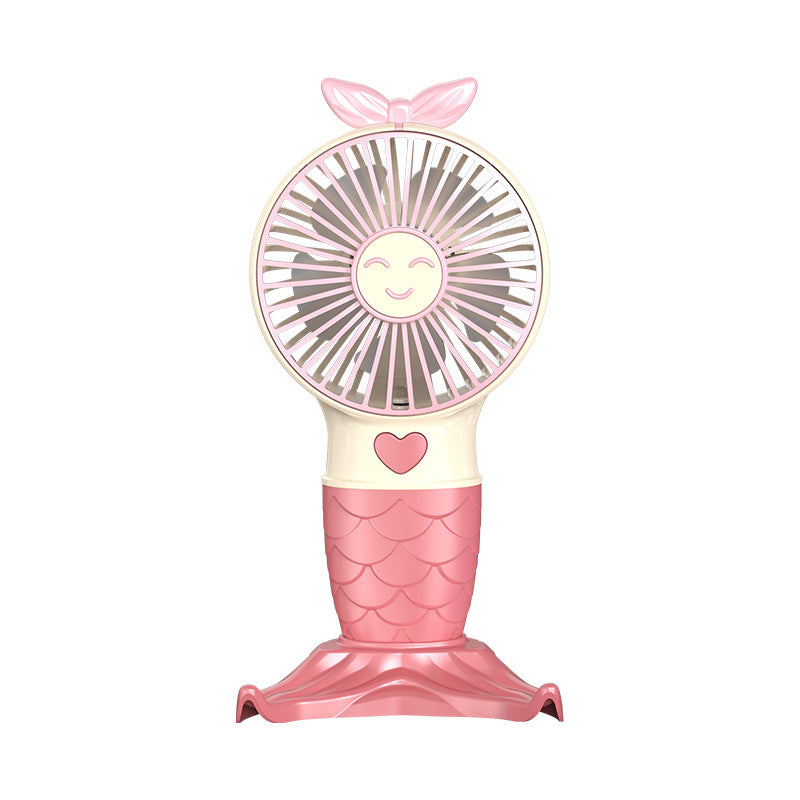 Ventilateur Portable Sirène Compact Rechargeable Avec Vitesse Ajustable 2